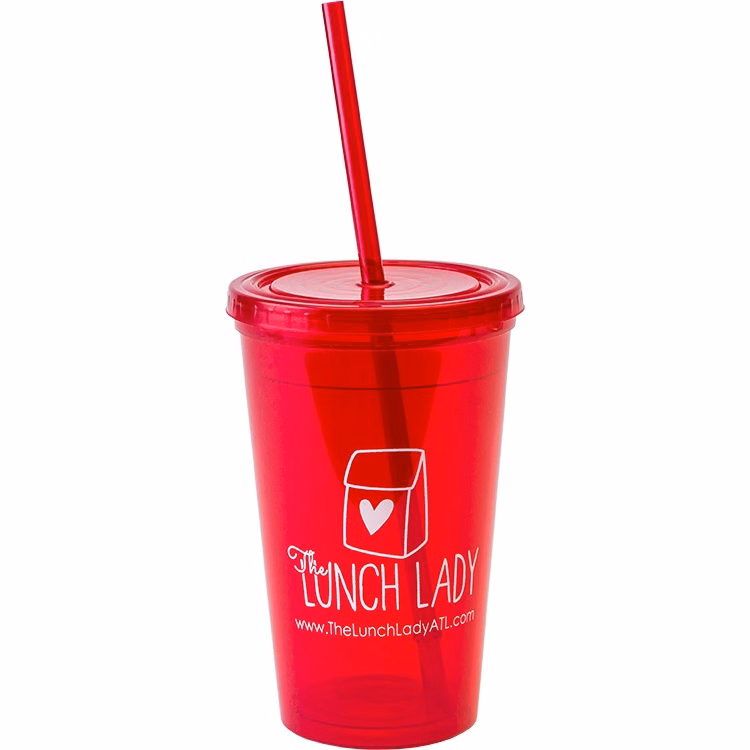 16 oz. "Bolero" Polypropylene Double Wall Plastic Tumbler