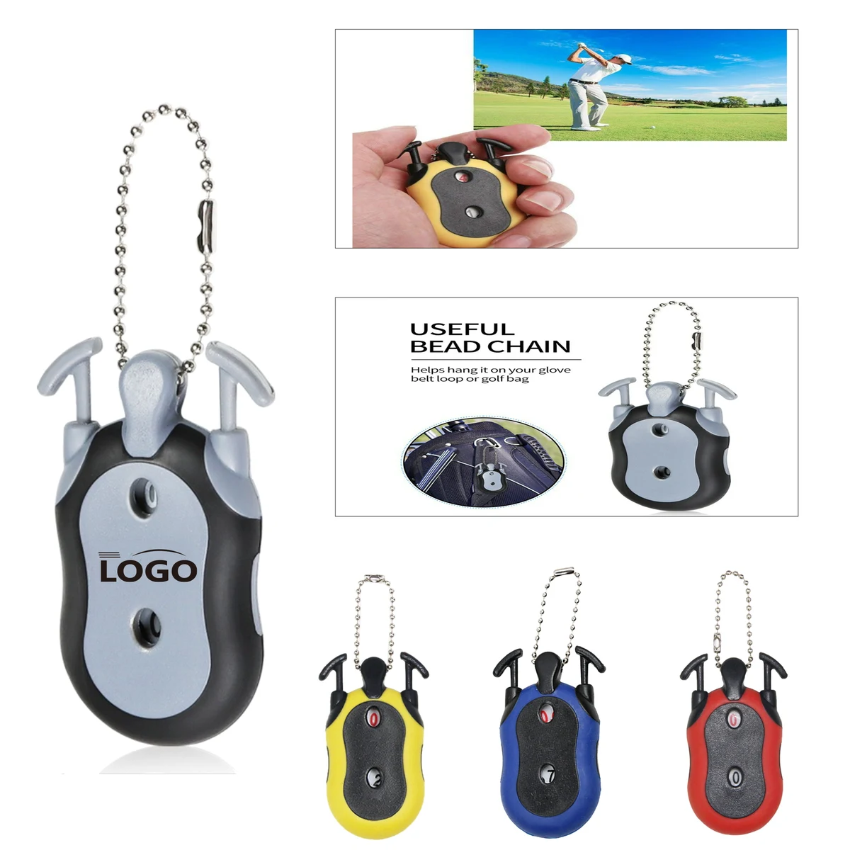 Mini Golf Score Counter - Portable Design 1