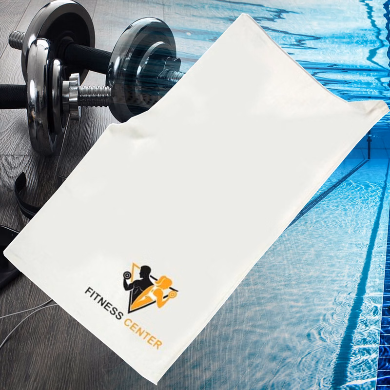 24" X 42" Velour Fitness Towel w/ Custom Imprint Beach Towel