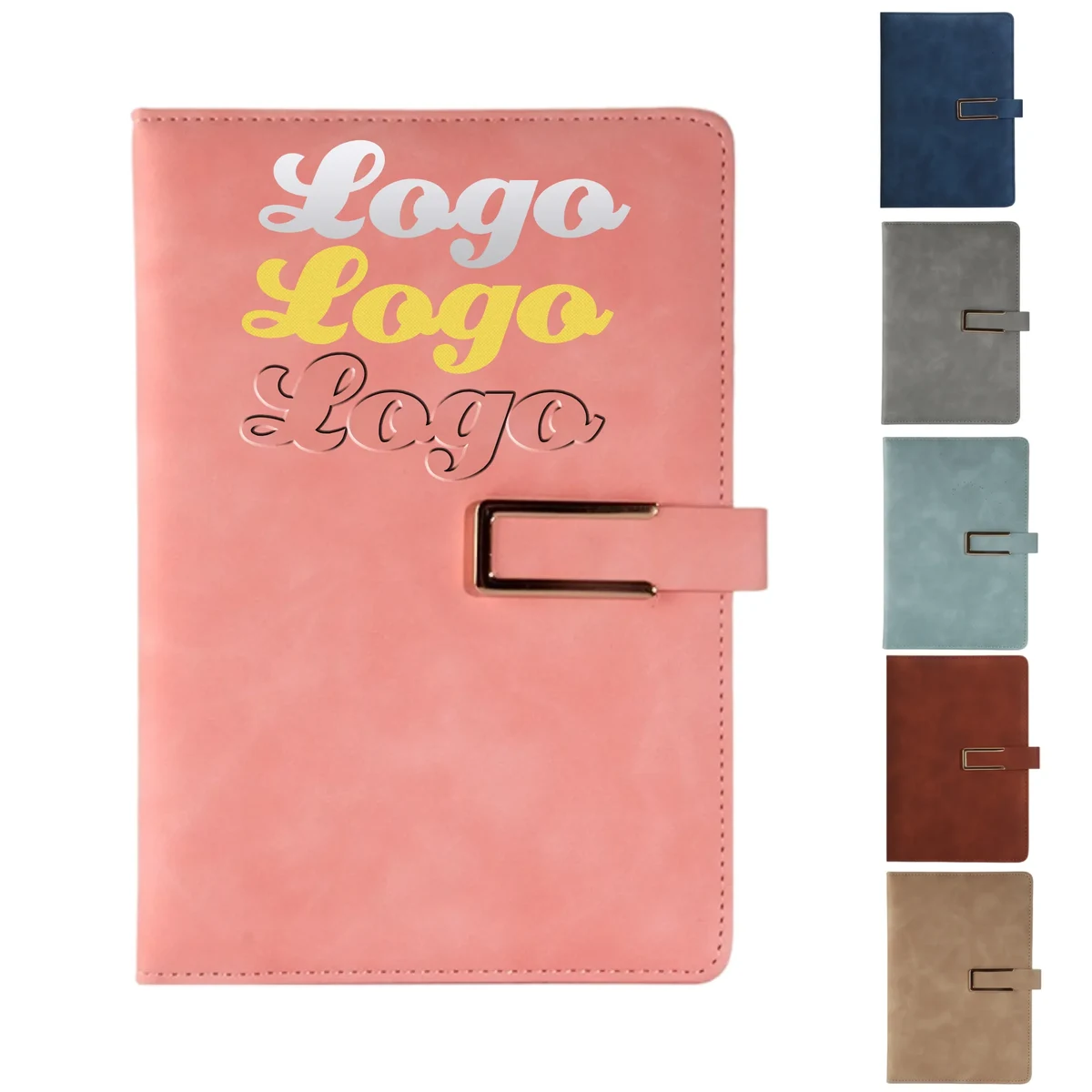 A5 Leather Journal with Buckle Closure for Office Gifts 1
