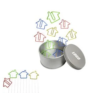 House Shaped Stylish In Tin Box For Organization 1