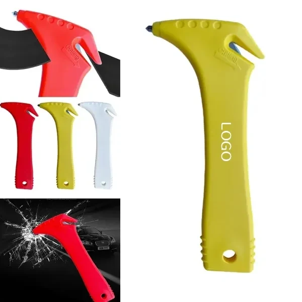 Steel Knife Emergency Safety Hammer with Car Window Breaker 1