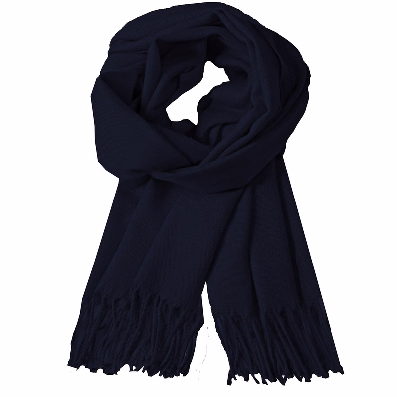 CLOSEOUT - Navy Acrylic Pashmina