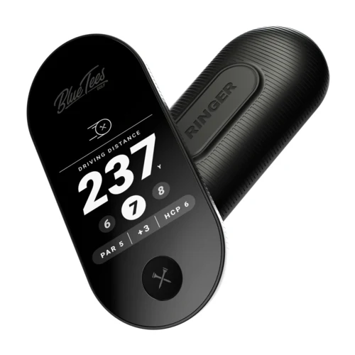 Blue Tees Golf Ringer GPS Handheld - Black 1