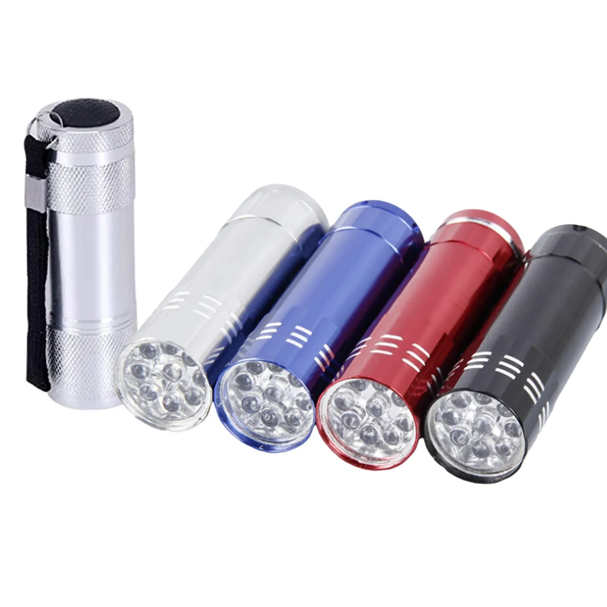 Emergency Aluminum LED Flashlights Keychain 1