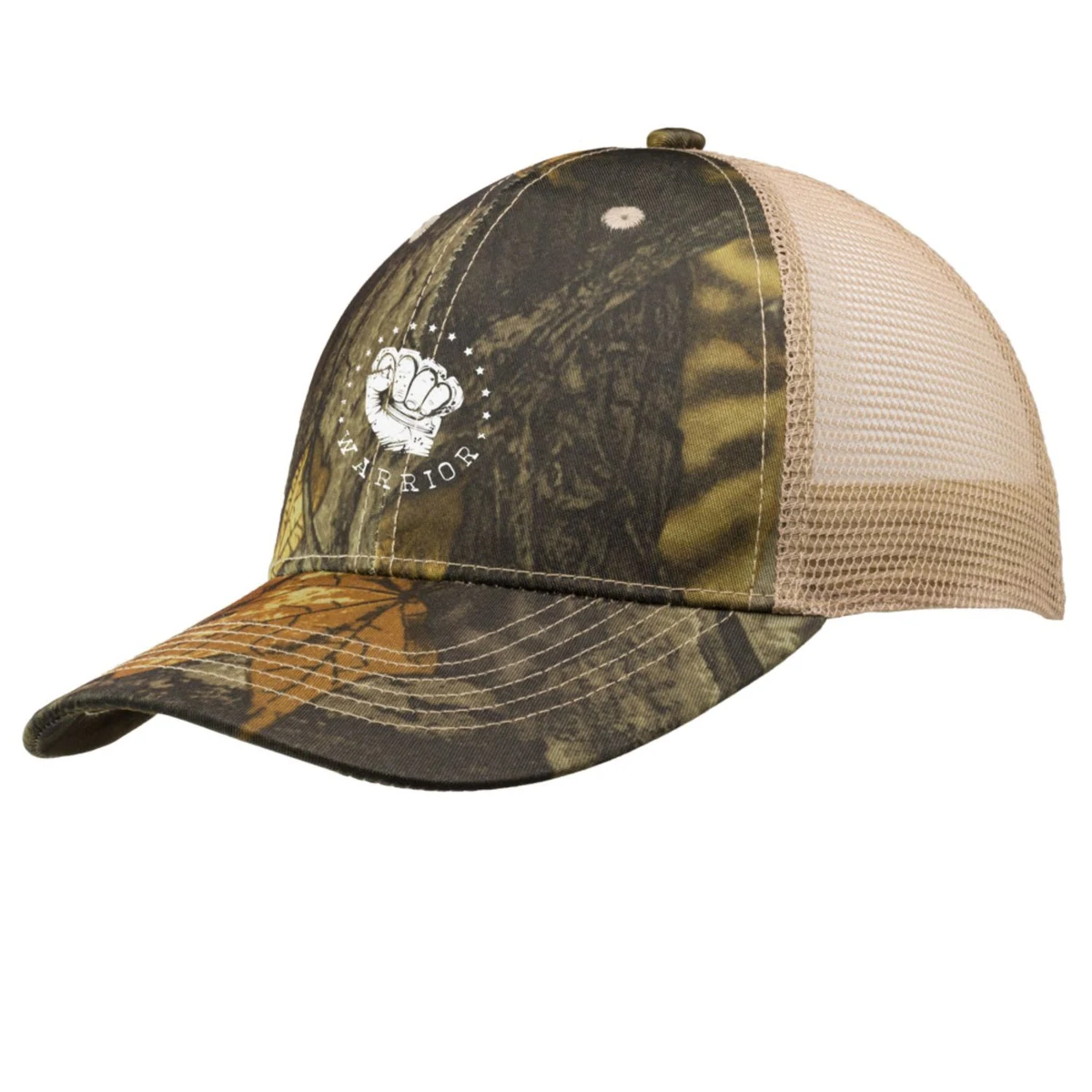 Cotton Camouflage Caps with Mesh Back 1