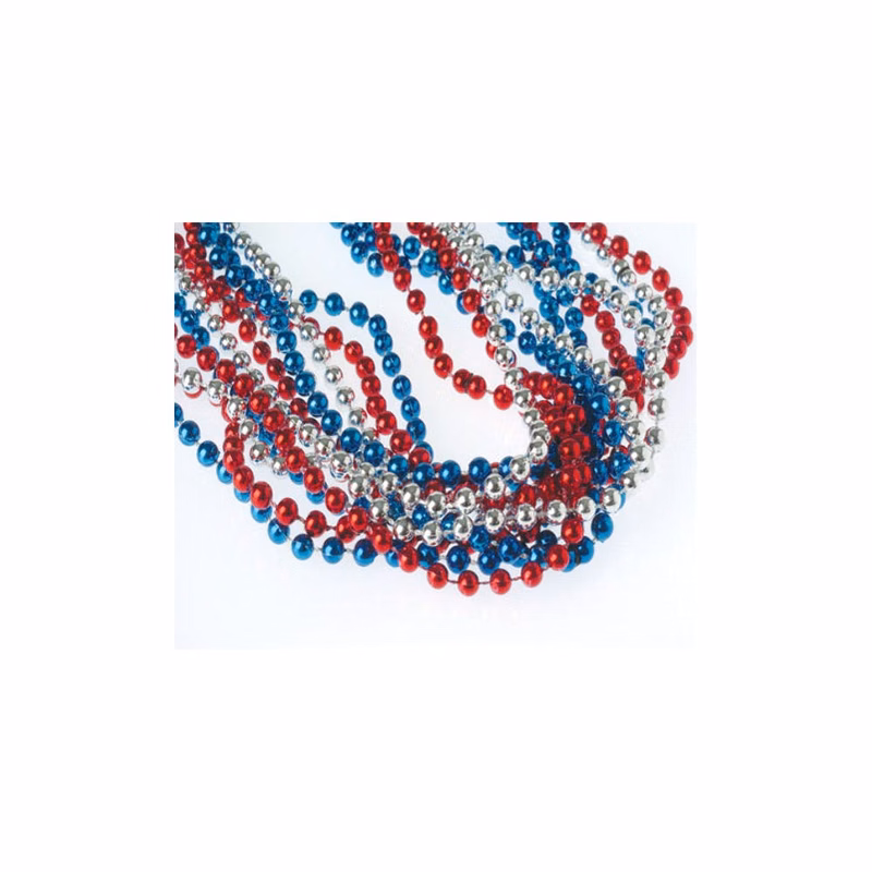 Patriotic Bead Necklaces - Assorted