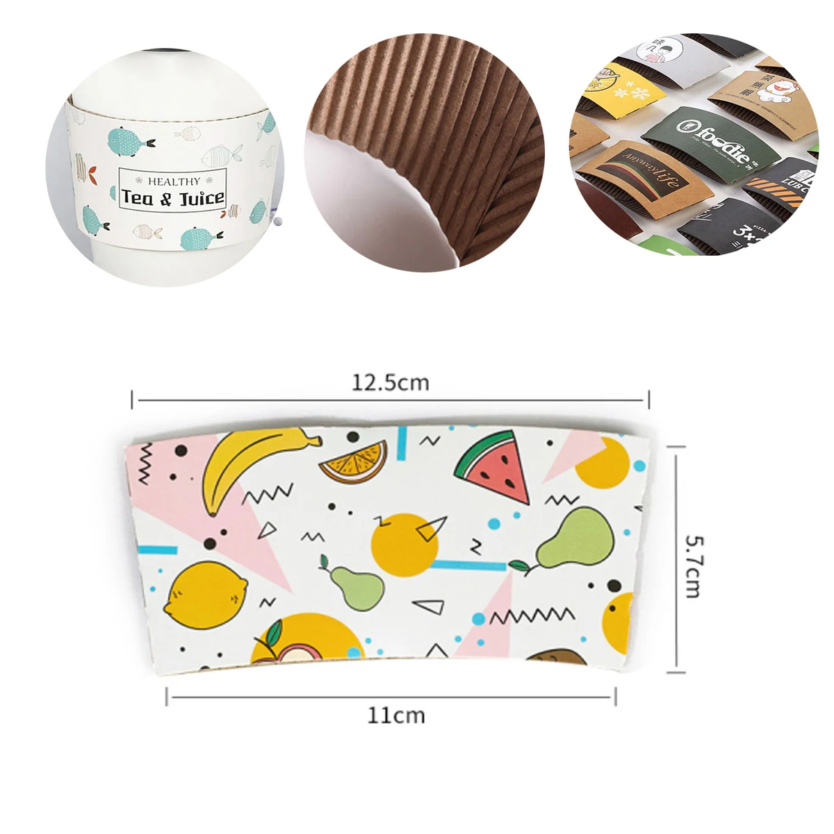 Disposable Insulation Cup Sleeve 1