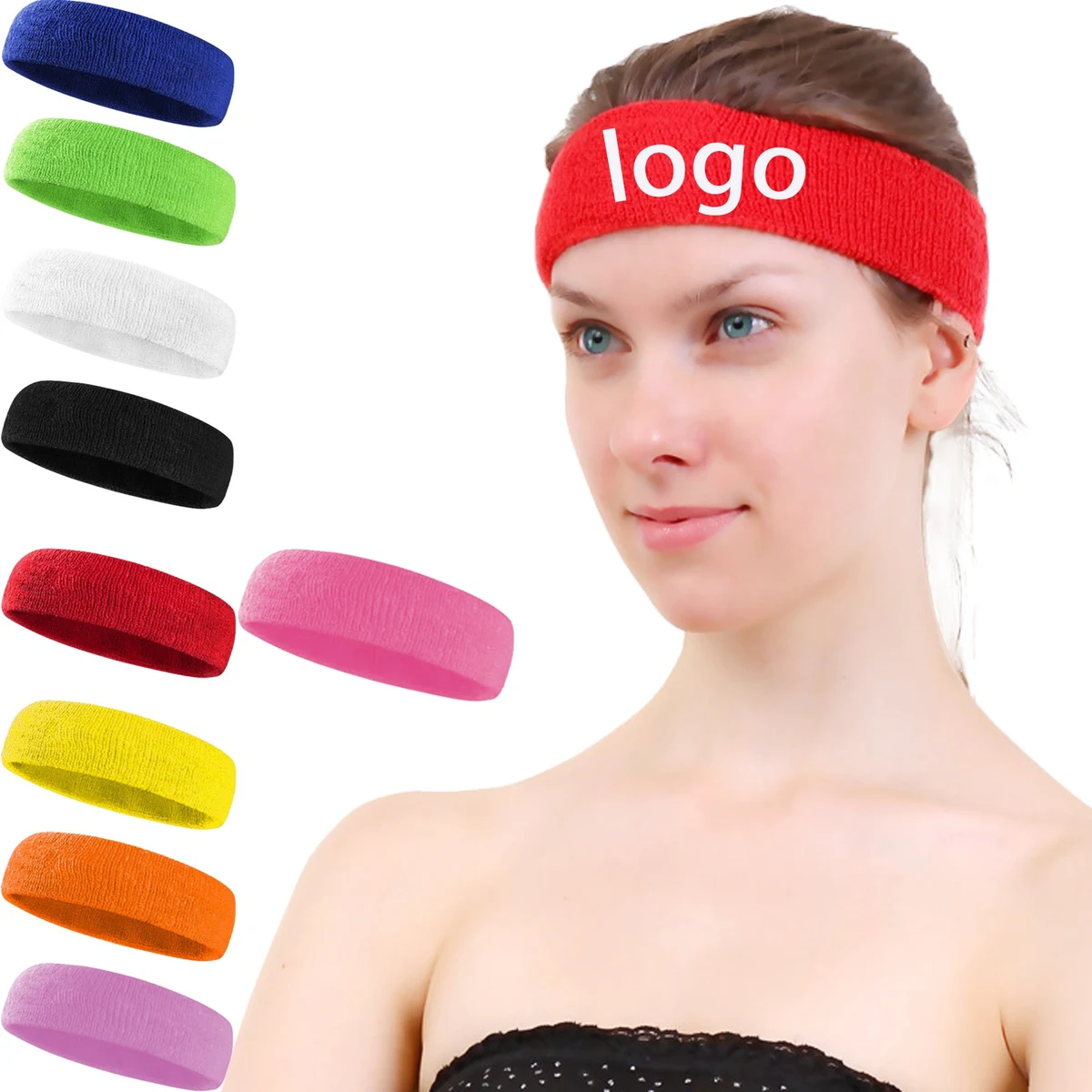 Sports Headbands For Men, Moisture Wicking Workout Headband 1