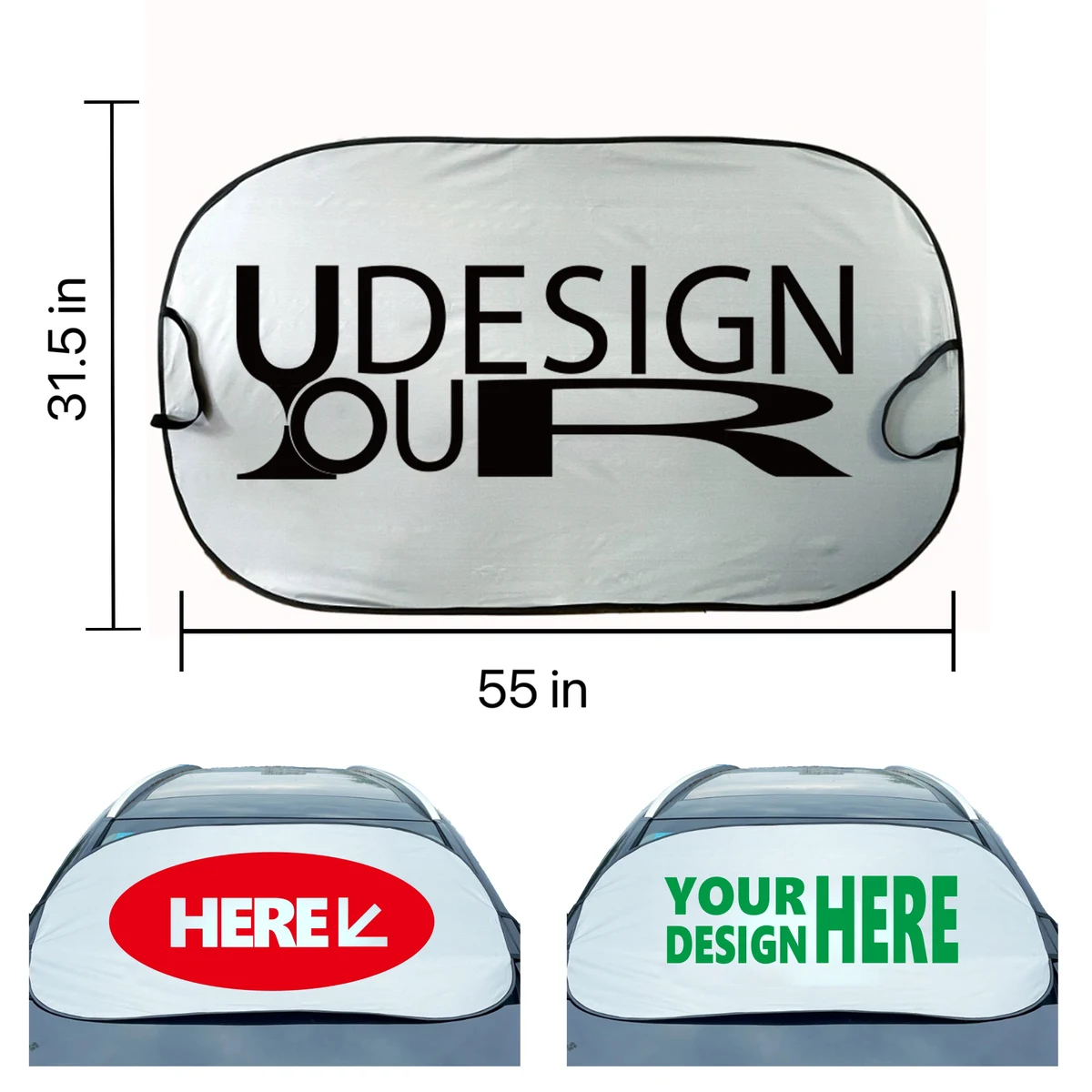 Foldable Car Sunshade Visor With Automotive Supplies 1