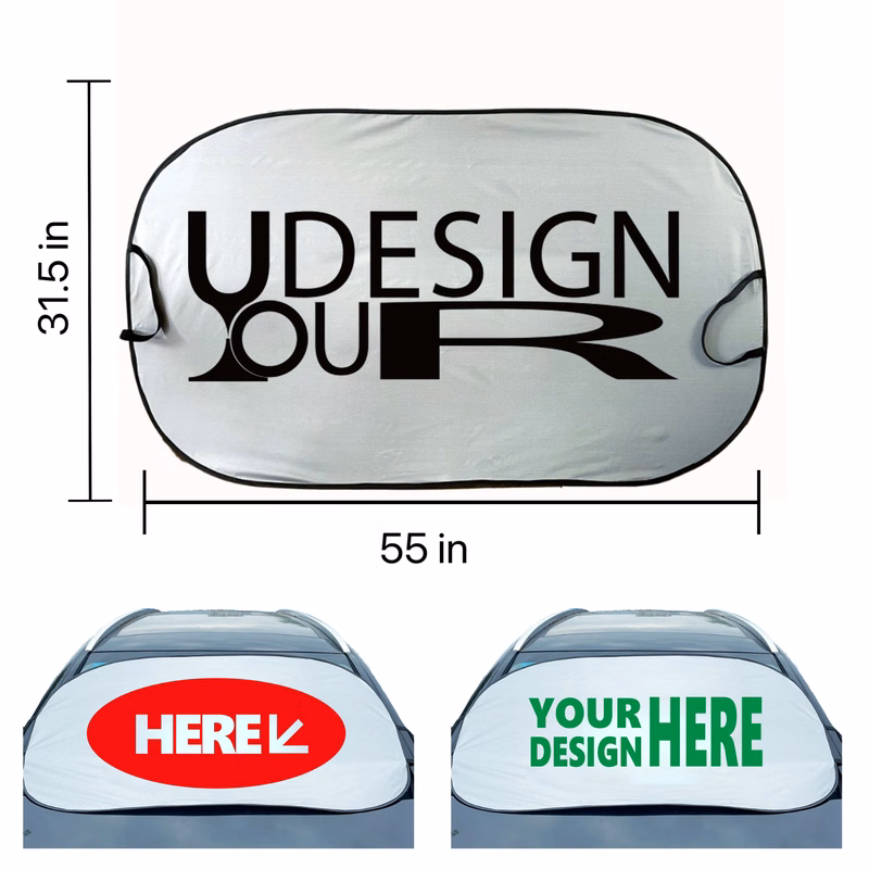 Foldable Car Sunshade Visor With Automotive Supplies