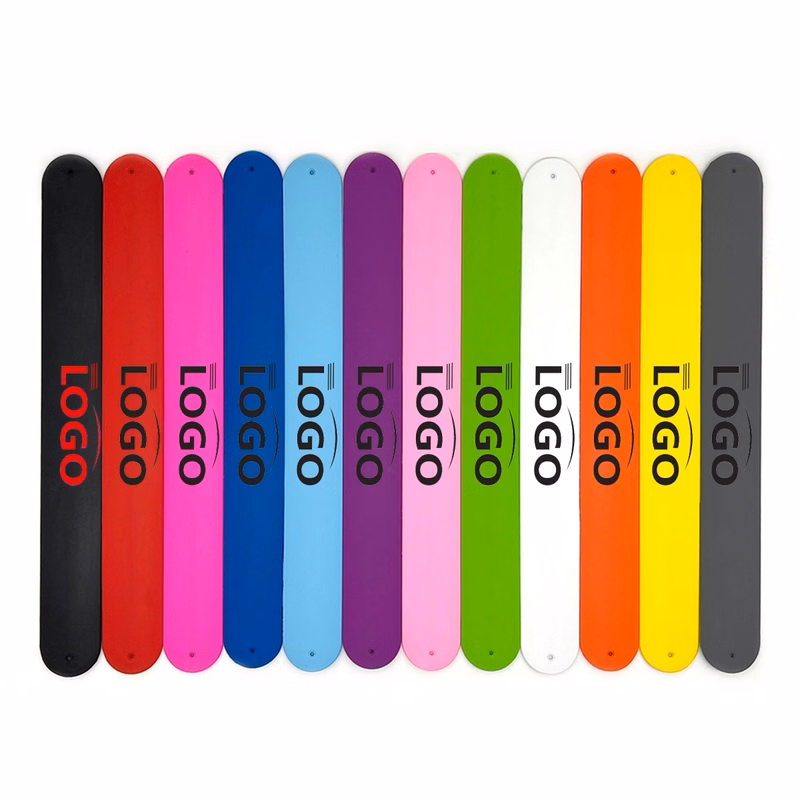 Silicone Slap Bracelet Wristbands