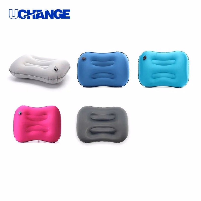 Outdoor Inflatable Camping Pillow for Travel Sleeping