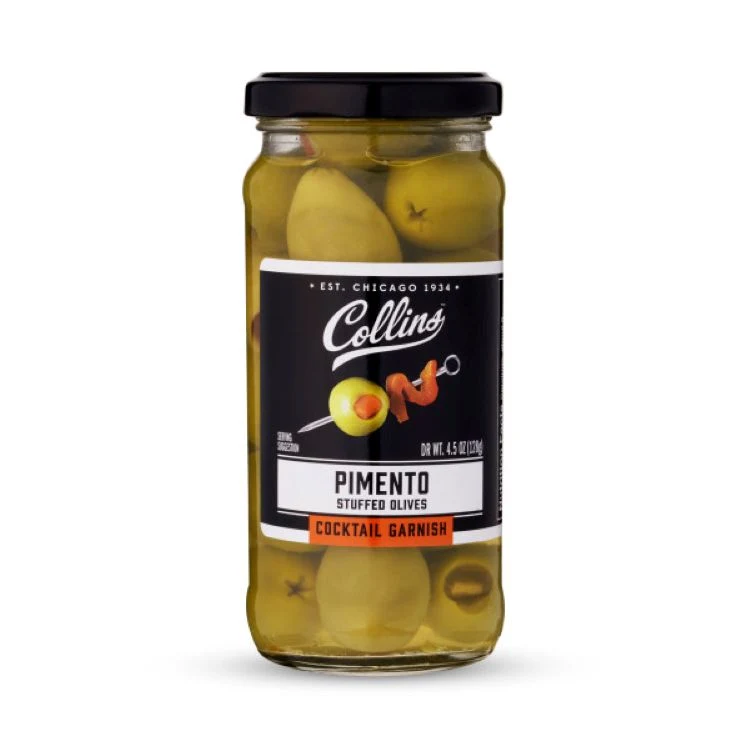 Collins™ 4.5oz Pimento Cocktail Olives 1