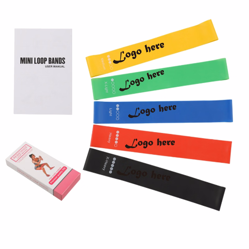 Latex Elastic Yoga Exercise Resistance Band