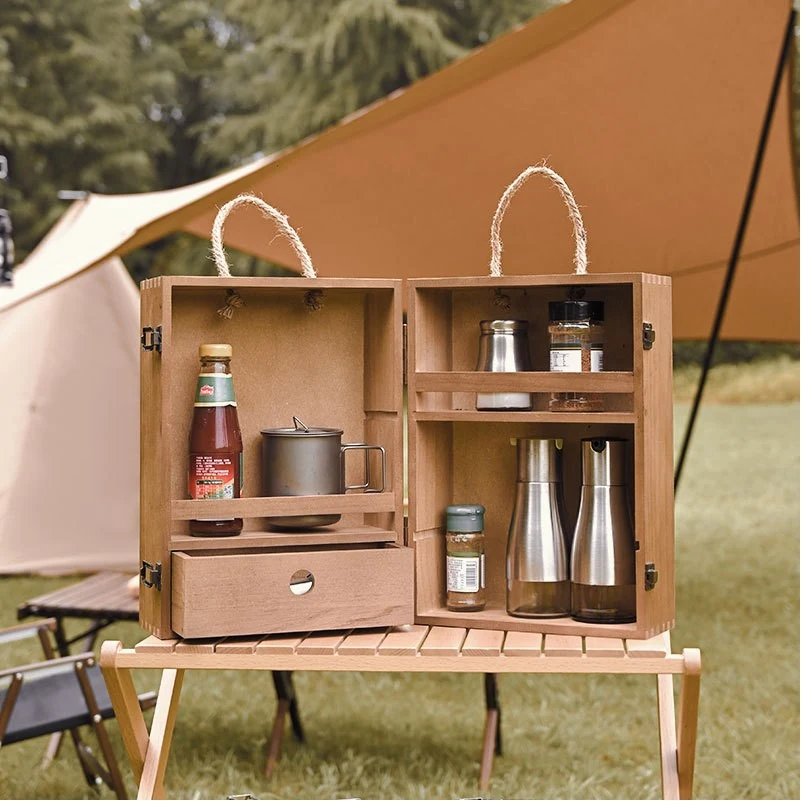 Outdoor Camping Seasoning Condiment Storage Box 1