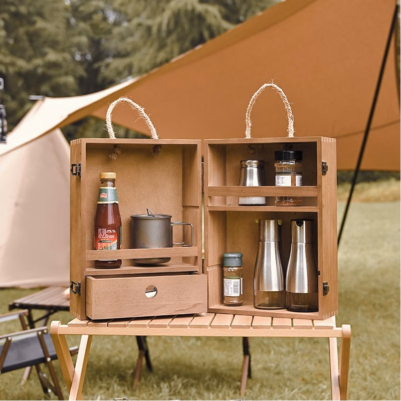 Outdoor Camping Seasoning Condiment Storage Box