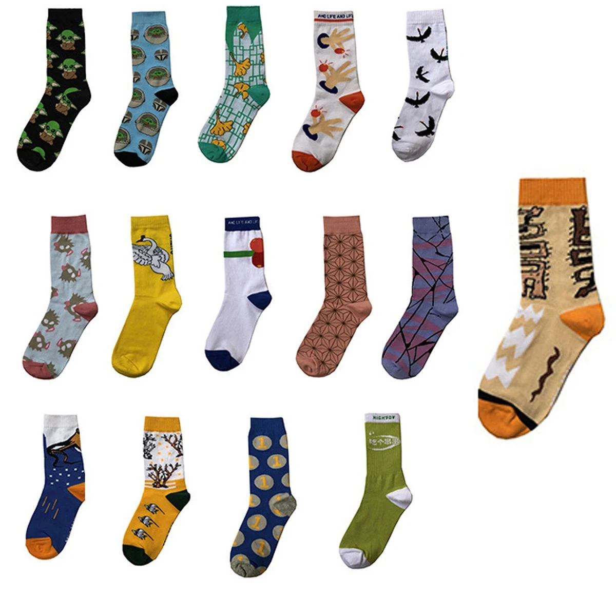Classic Jacquard Socks 1
