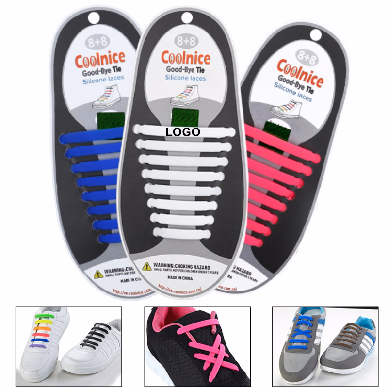 COOLNICE Never Tie Silicone Shoelaces kit for Adults