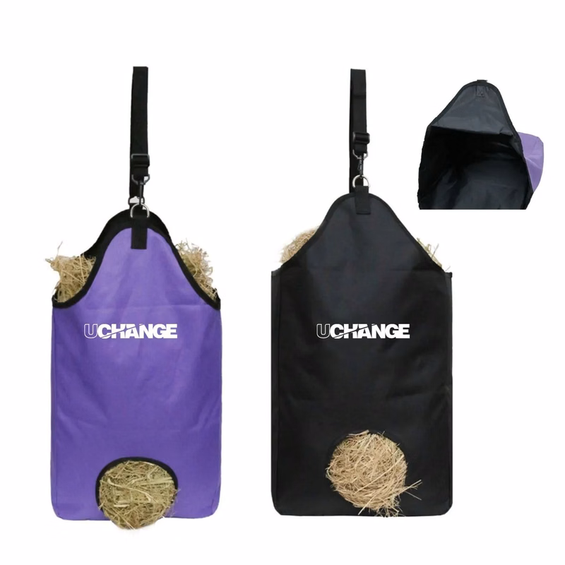 Durable Hanging Dry Grass Storage Weed Horse Hay Bag