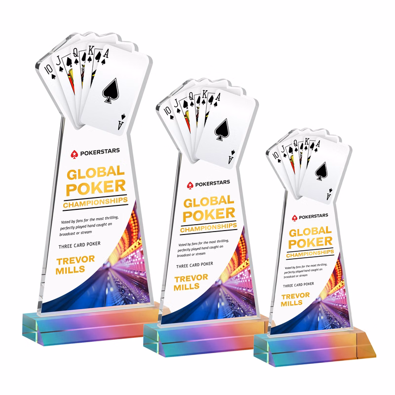 Poker VividPrint™ Award - Prismatic