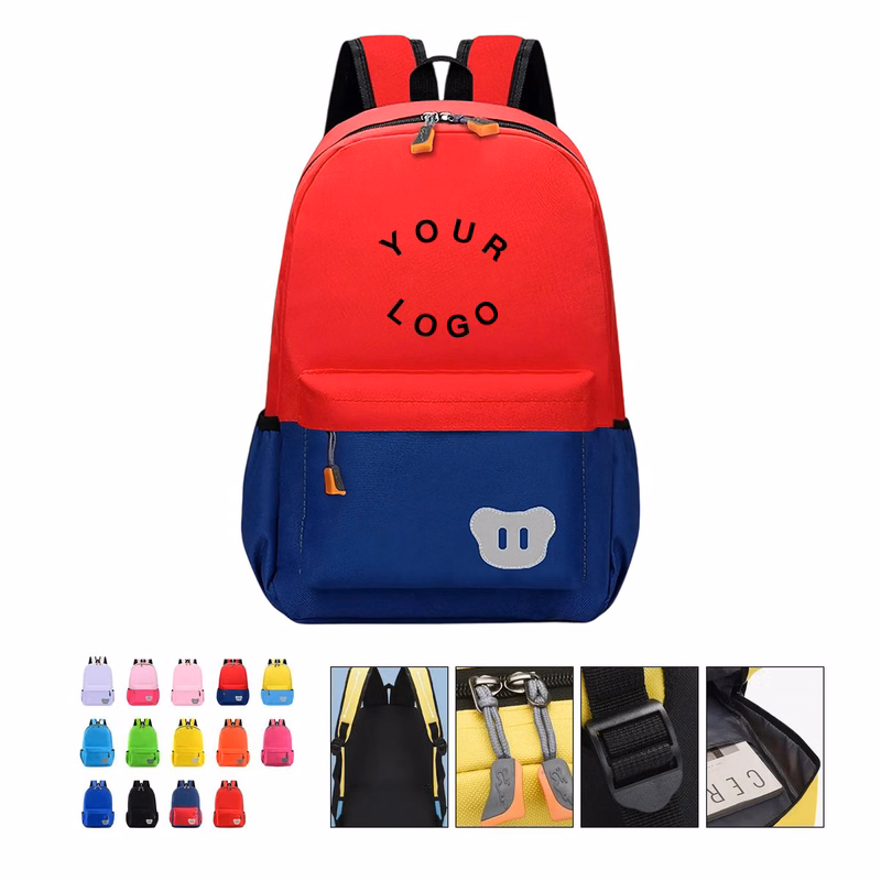 Lightweight School Backpack with Reflective Detail