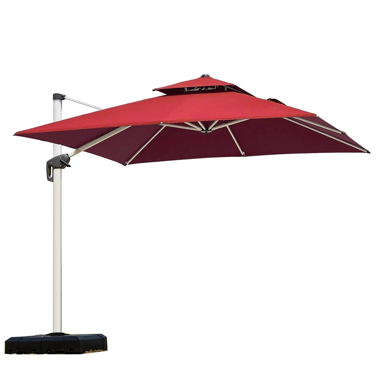 Double Top Garden Umbrella 1