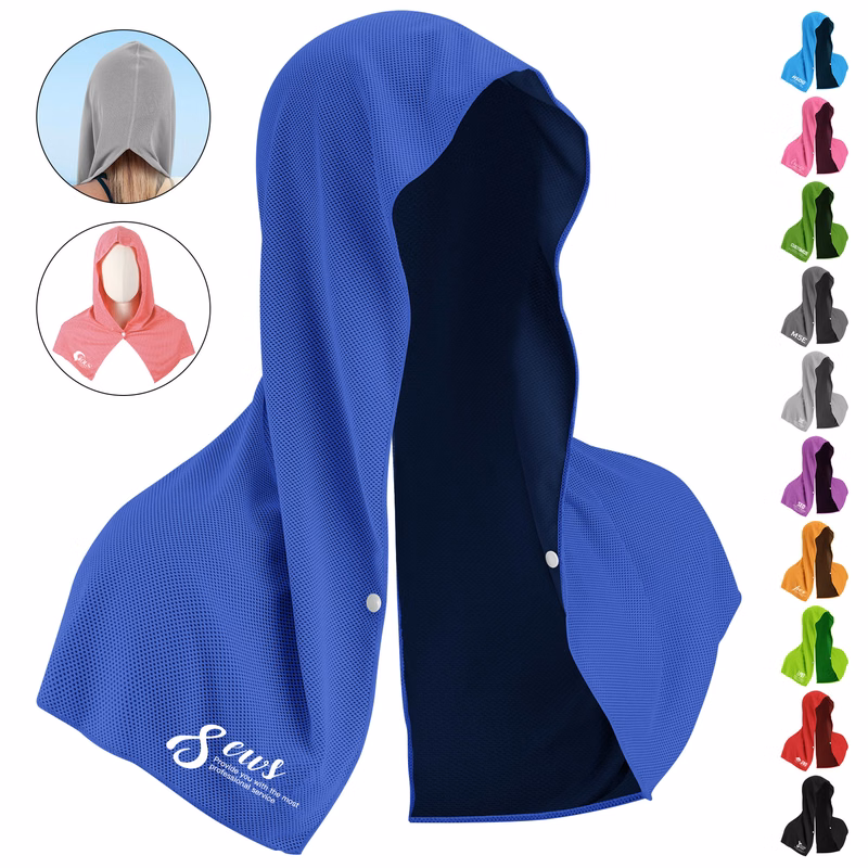 U-Shaped Cooling Sun Protection Headscarf