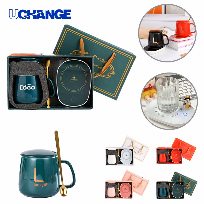 Heated Mug Mat and Cup Set