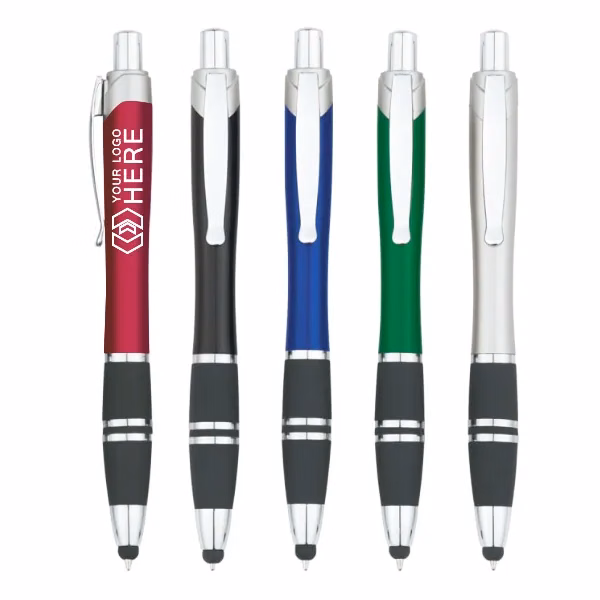 Custom Tri-Band Pen and Stylus