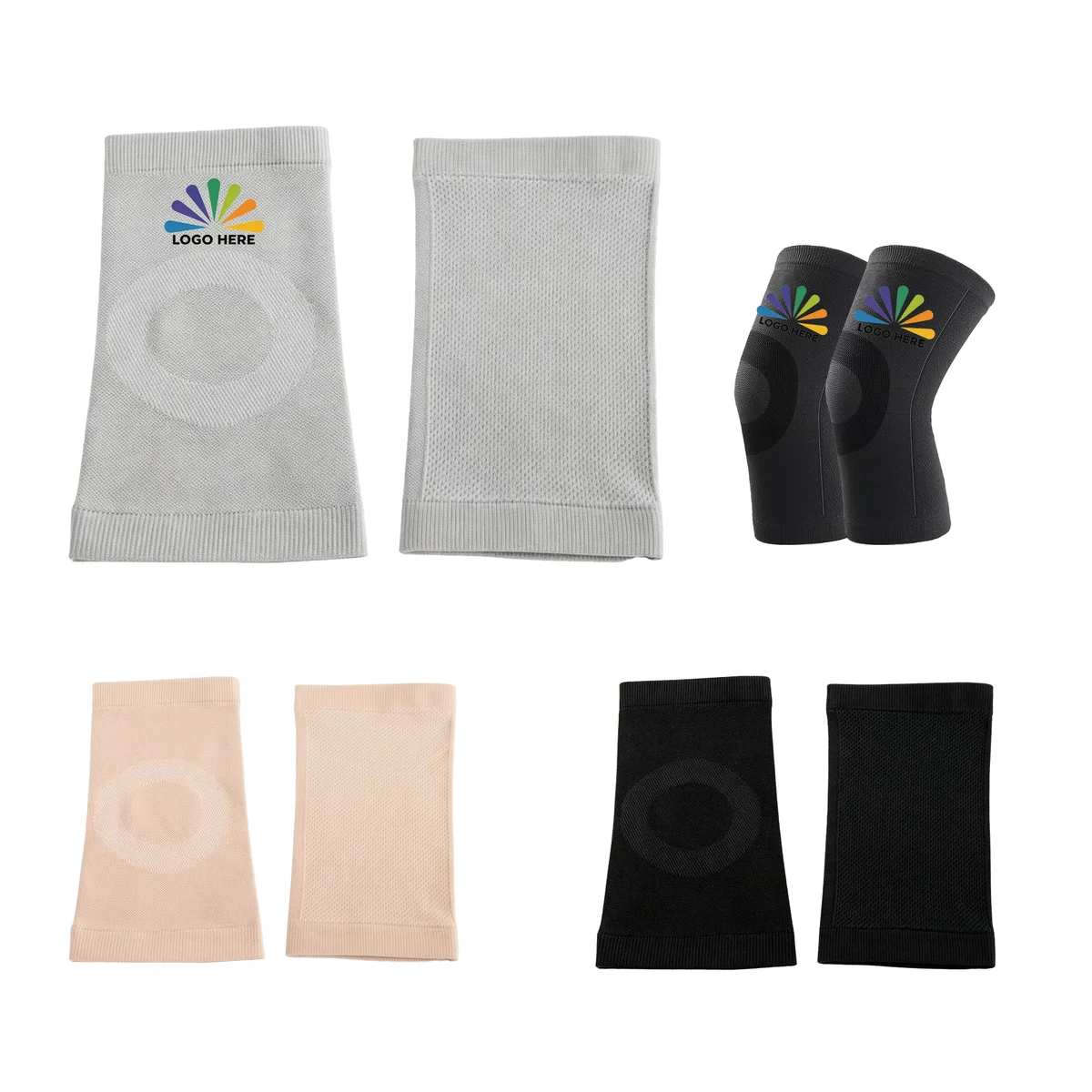 Breathable Windproof Thin Nylon Knee Support Sleeve 1