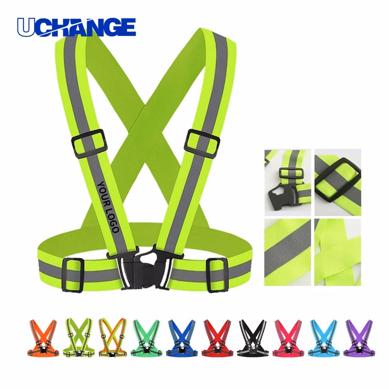 Reflective Running Vest for Night Visibility