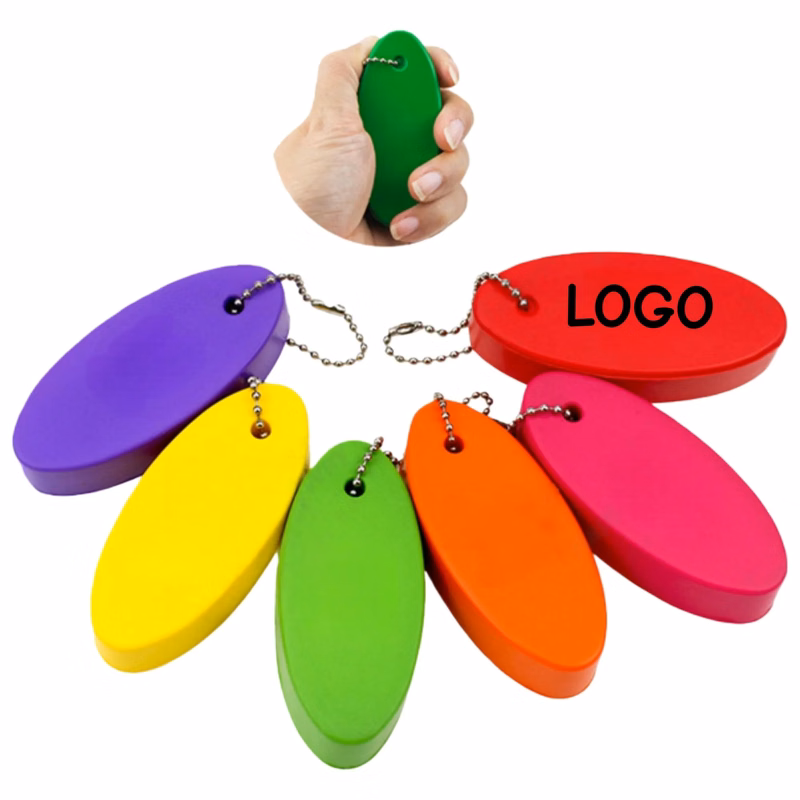 Stress Ball Keychain 2 In 1 Squeeze Toy Gift