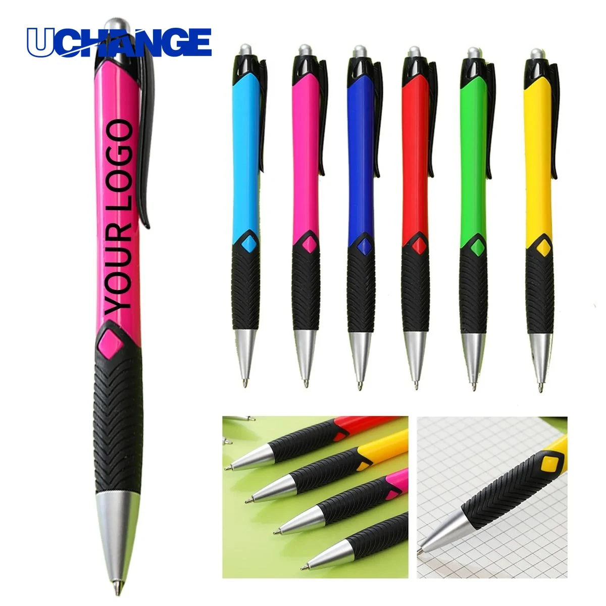 Rubber Sleeve Ballpoint Pen 1