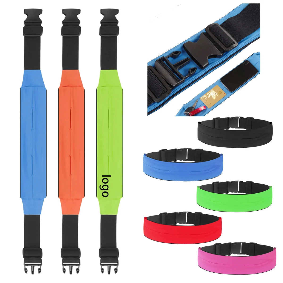 Polyester Outdoor Sports Waist Bag 1