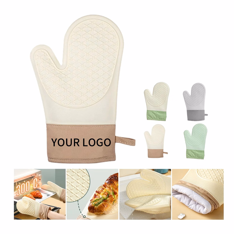 Silicone Oven Mitts for Heat Protection and Safety