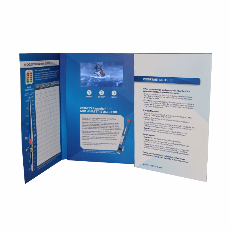 7'' Alton A5 Custom Video Brochure