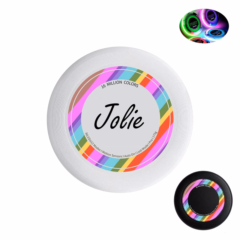 Custom LED Light-Up Flying Disc