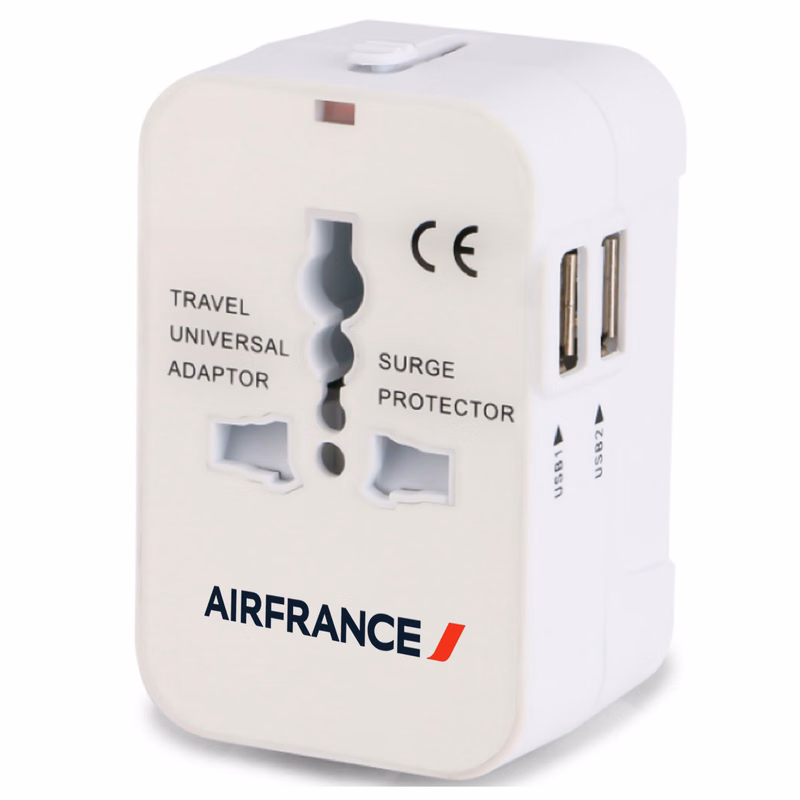 18W Universal 2 Port USB Travel Converter Adapter