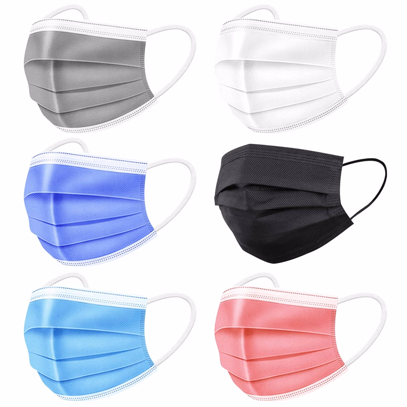 3 Ply Disposable Individually Wrapped Mask