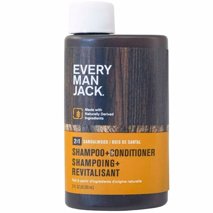 Every Man Jack 2-in-1 Shampoo & Conditioner Sandalwood - 3 oz
