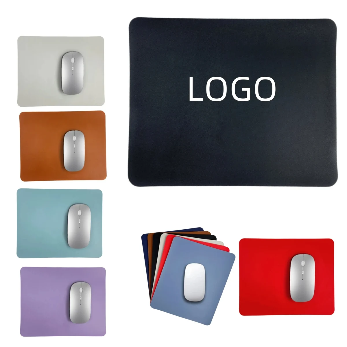 Versatile PU Leather Mouse Pad 1