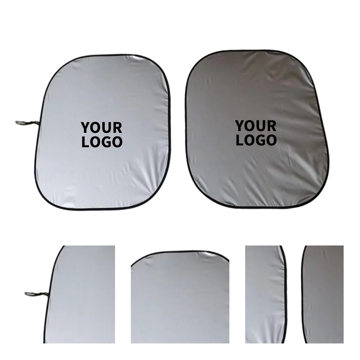 Foldable Car Windshield Sunshade 29.5 x 25.6" 1
