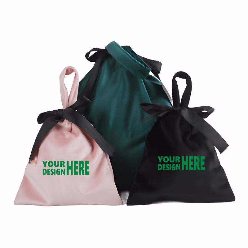 MOQ50 Personalized Nordic Velvet Tote Bag with Logo