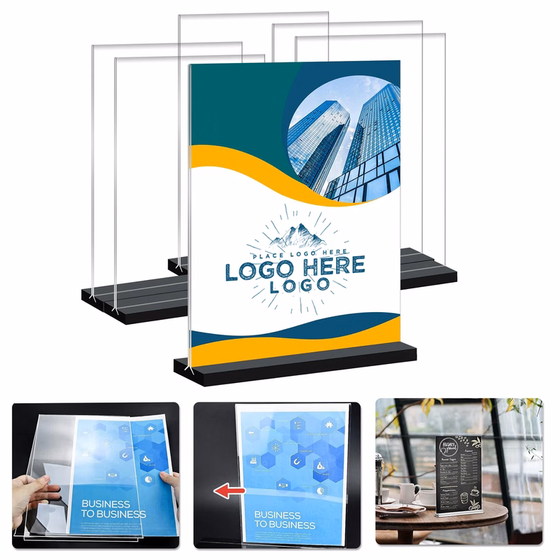Acrylic Sign Holder 7.1 x 5.2
