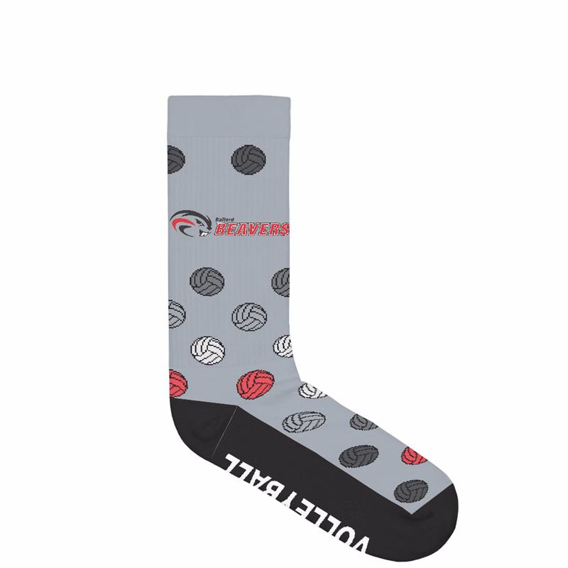 Custom Volleyball Socks - Personalized Performance for Volleyball Players - American Made