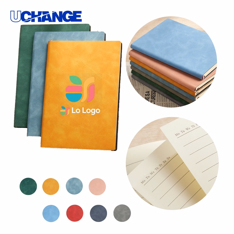 A5 PU Leather Cover Notebook Journal for Office