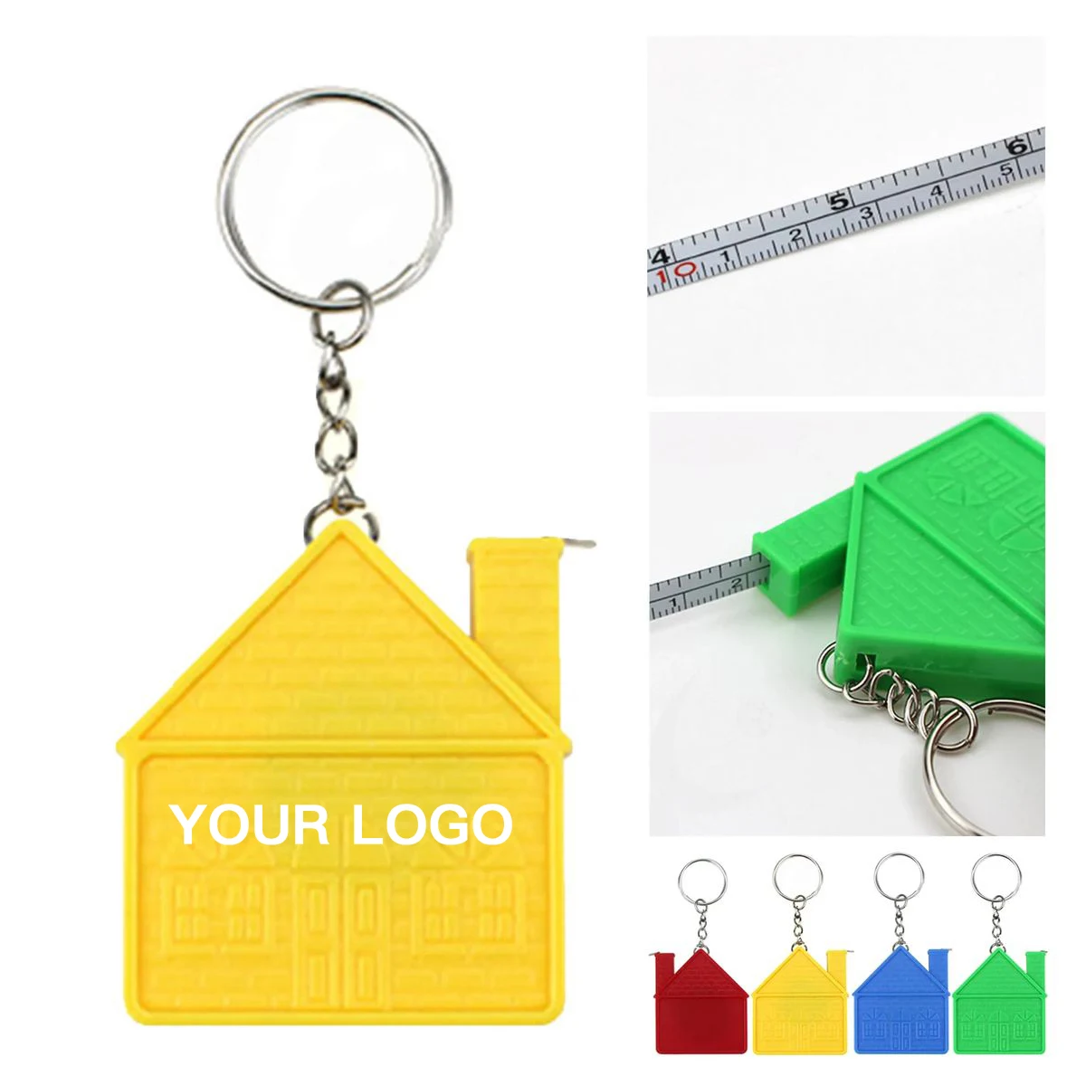 ABS and Steel House Ruler with Retractable Tape 1