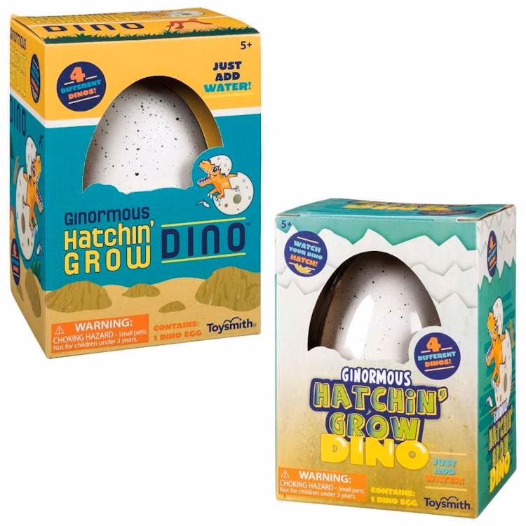 Ginormous Hatchin' Grow Dinos - Assorted