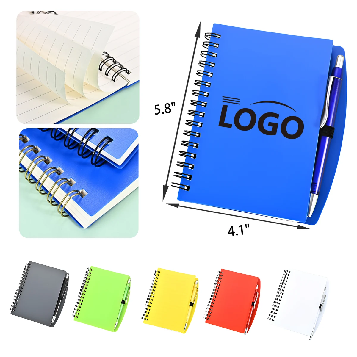 MOQ 50 PCS Durable A6 Coil Notebook 1
